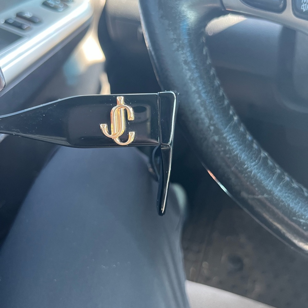 Jimmy Choo Black Oversized Square Sunglasses - Picture 7 of 7